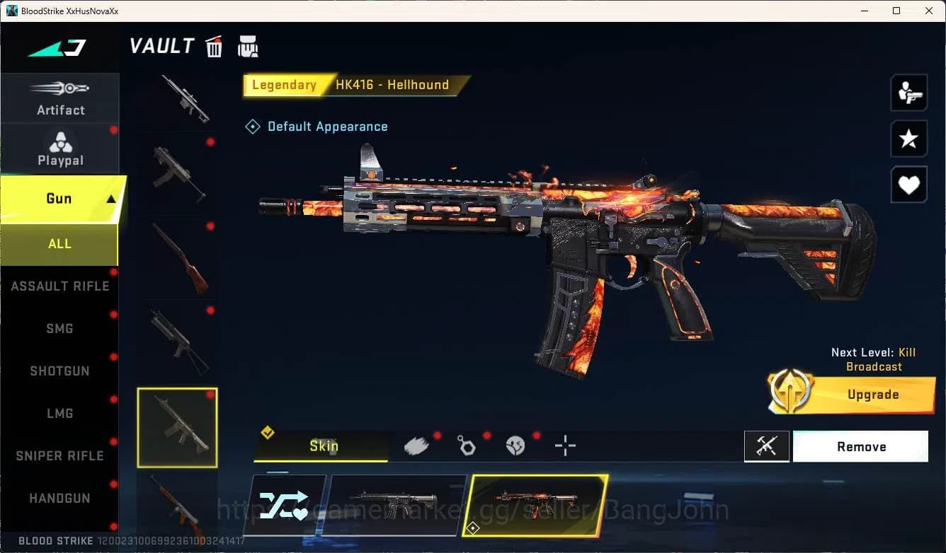 Blood Strike Accounts ASIA, eternal nova nightmare, eternal mp5, ultra v image 19