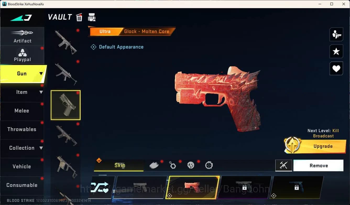 Blood Strike Accounts ASIA, eternal nova nightmare, eternal mp5, ultra v image 3