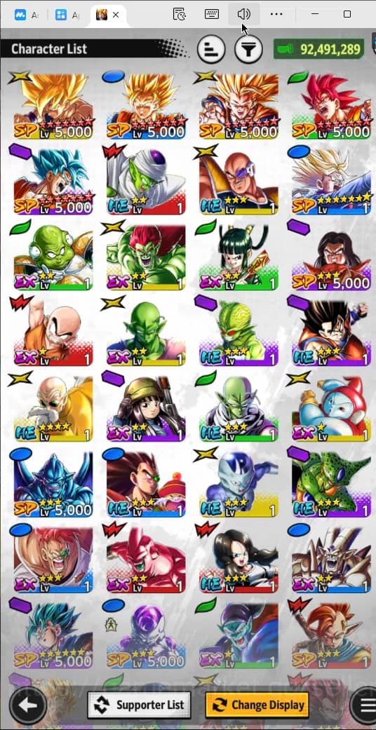 Dragon Ball Legends Accounts 92,4M Total Power|LV 148|1LR 3UL+7LL|SS Rose Ultra image 7