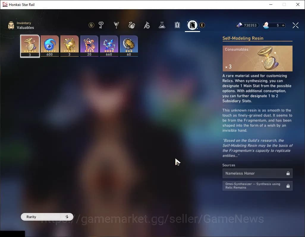 Honkai Star Rail Accounts ASIA|TL 3|Selector B5 ON+3 Golden Companion Spirit image 4