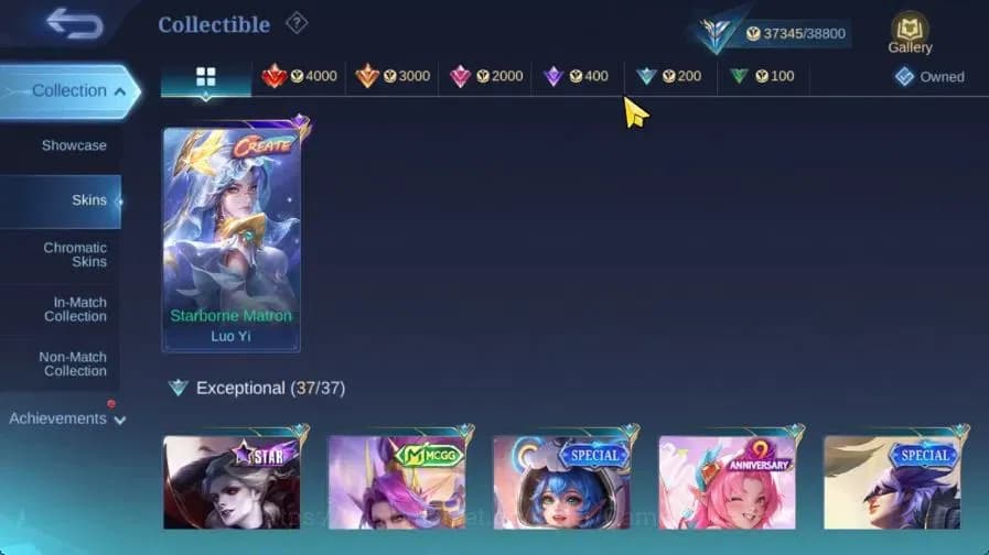 Mobile Legends: Bang Bang Accounts Hero 101|Skin 168|High Glory 55|CC Nata,LB[Granger image 12