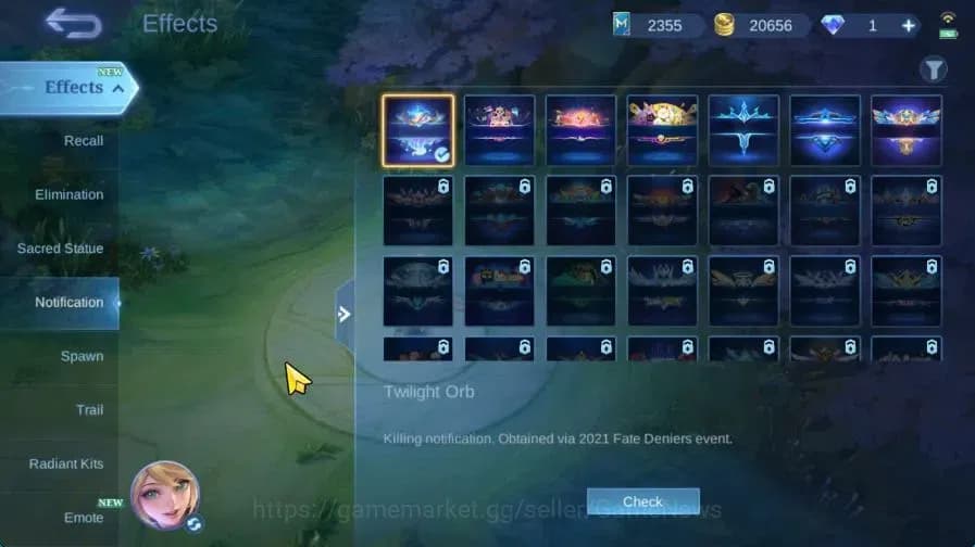 Mobile Legends: Bang Bang Accounts Hero 101|Skin 168|High Glory 55|CC Nata,LB[Granger image 16