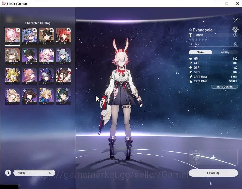 Honkai Star Rail Accounts Asia|TL 4|Selector B5 + 2 Golden Companion|3 Limit image 4