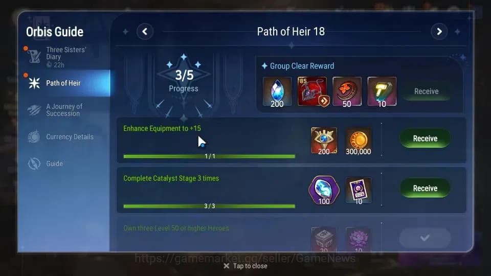 Epic Seven Accounts GLOBAL|UnVerif|6 ML (C. Lilias, Salome, B.W. Iseri image 4