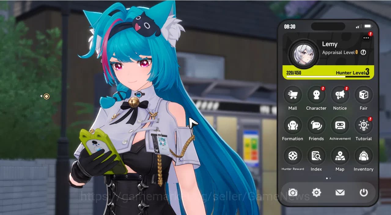 Neverness to Everness Accounts GLOBAL NA|HL 3| 1 SSR (Nanally)| 5 SR (MintA1,Hani image 1