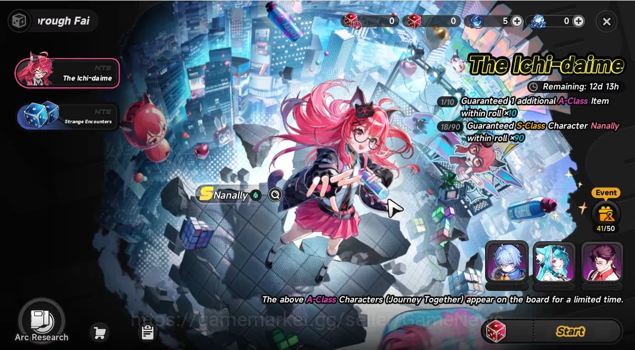 Neverness to Everness Accounts GLOBAL NA|HL 3| 1 SSR (Nanally)| 5 SR (MintA1,Hani image 3