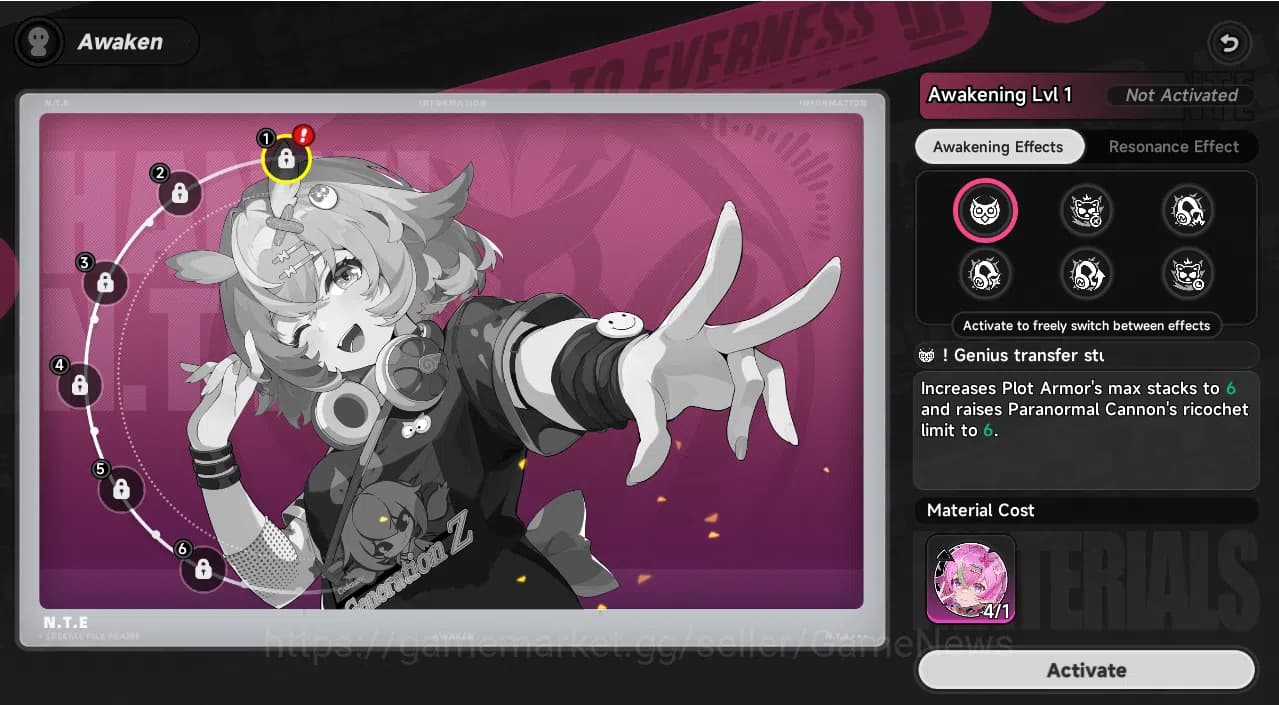 Neverness to Everness Accounts GLOBAL NA|HL 3| 1 SSR (Nanally)| 5 SR (MintA1,Hani image 6