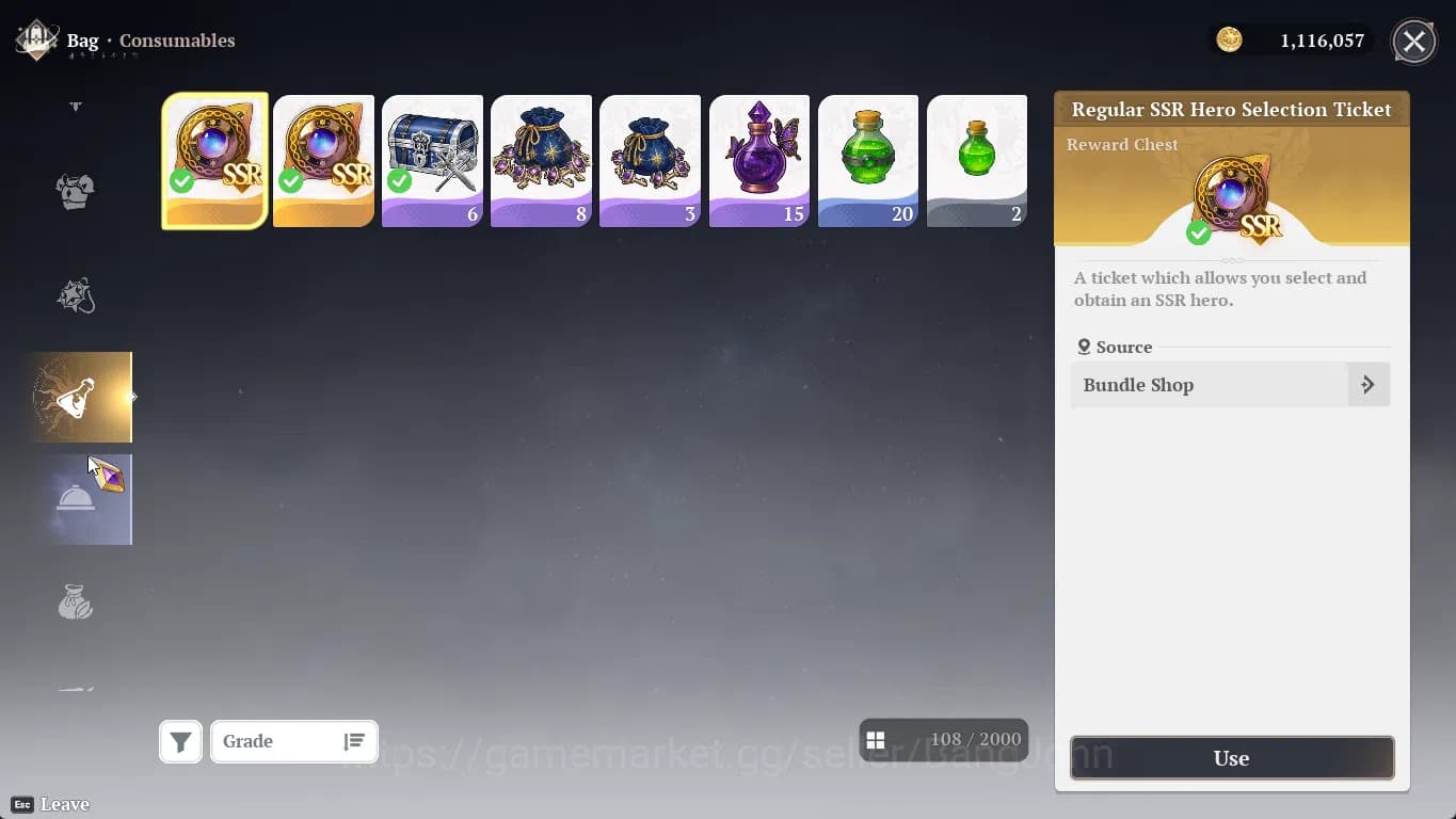 The Seven Deadly Sins: Origin Accounts EU Fresh Starter Lv2 WL1 | 3SSR Escanor + Mannie + image 5