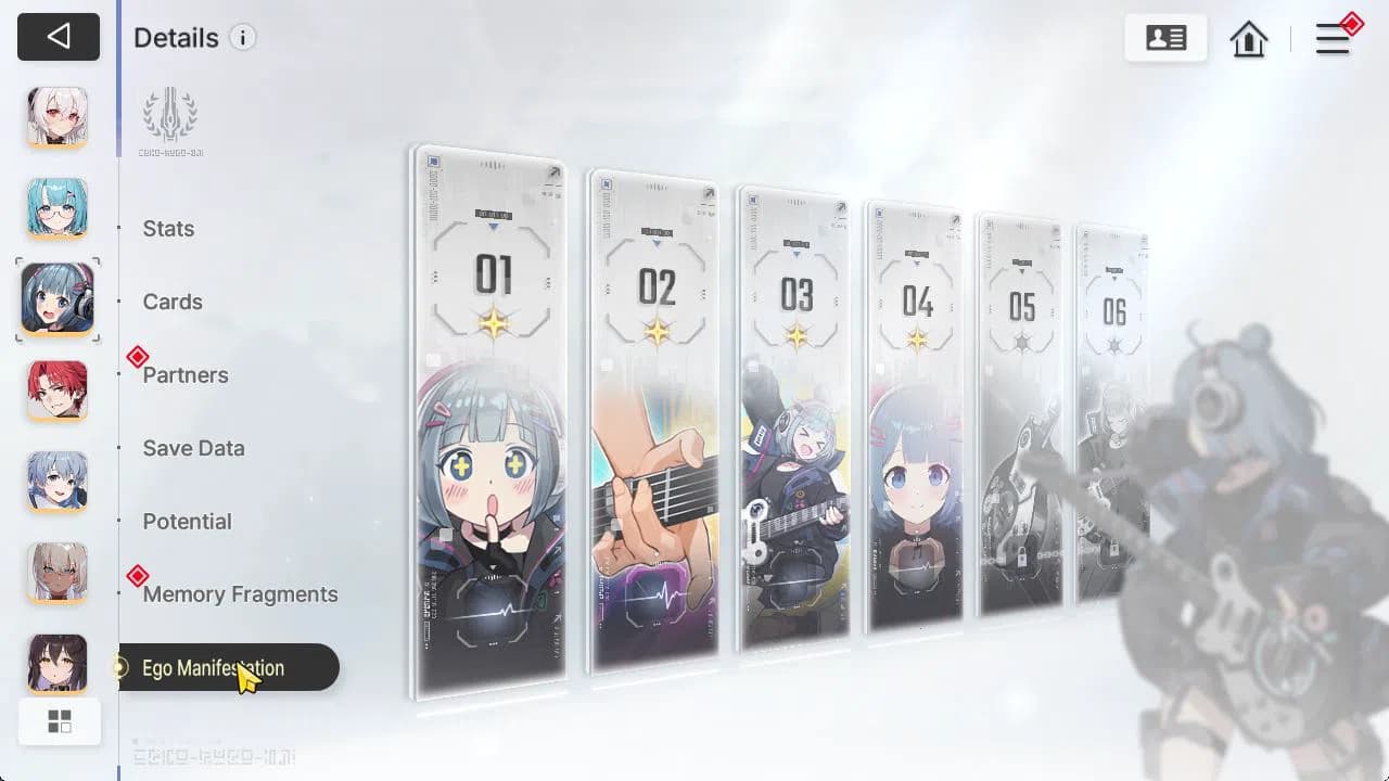 Chaos Zero Nightmare Accounts GLOBAL Lv52|5 SSR[HeidemarieM1,ChizuruM1,Veronica, image 8