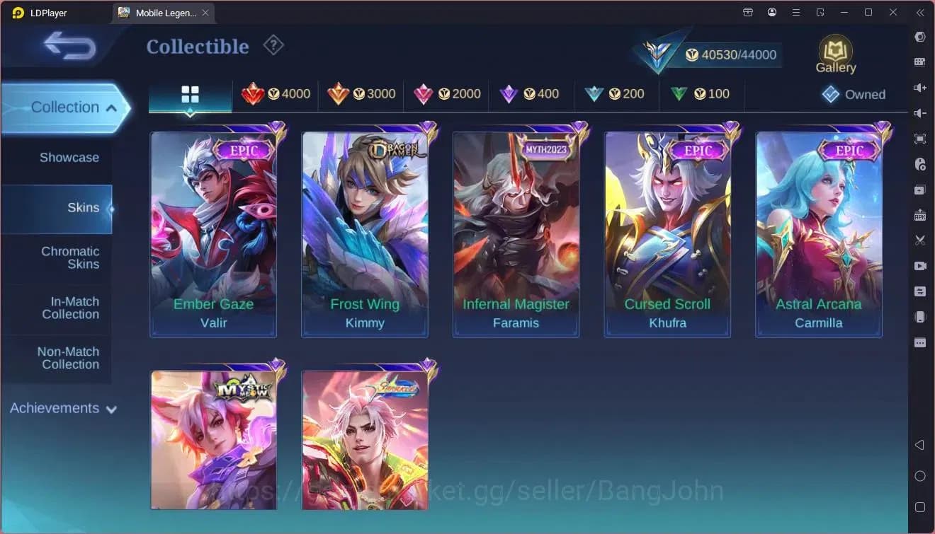 Mobile Legends: Bang Bang Accounts Global|Hero 132|Skin 225|Expert|Sparkle Fredrin|Me image 11