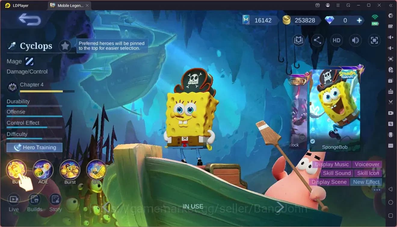 Mobile Legends: Bang Bang Accounts Global|Hero 132|Skin 225|Expert|Sparkle Fredrin|Me image 6