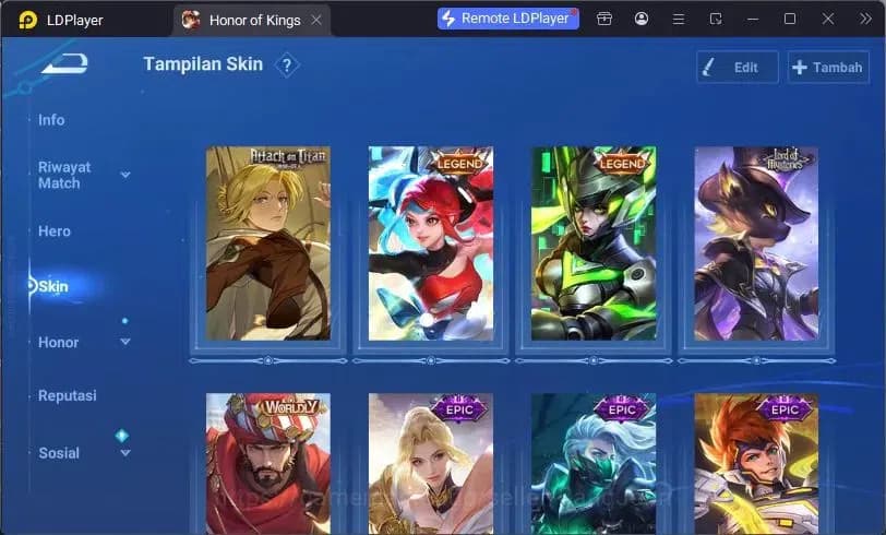 Honor of Kings Accounts Global Hero74 Skin47 |Legend LadySun+Angela|LOM Gu image 15