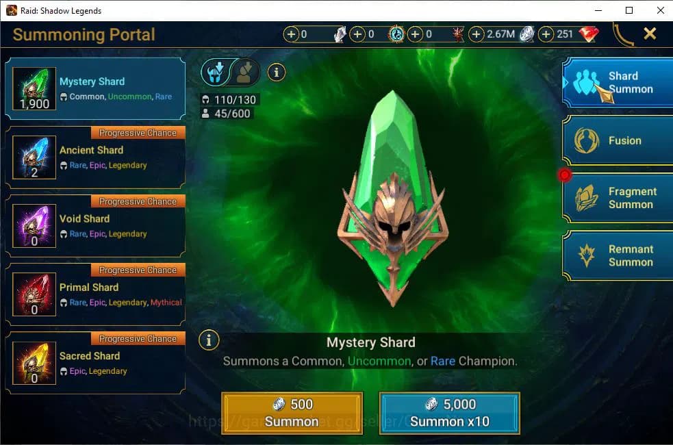 Raid: Shadow Legends Accounts Lv50 582K Power|1 Mythical (Nais)|19 Legendary (Cr image 12