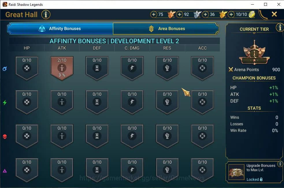 Raid: Shadow Legends Accounts Lv50 582K Power|1 Mythical (Nais)|19 Legendary (Cr image 14
