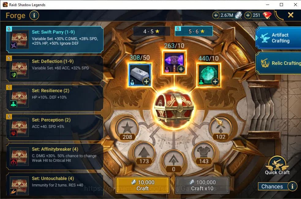 Raid: Shadow Legends Accounts Lv50 582K Power|1 Mythical (Nais)|19 Legendary (Cr image 15