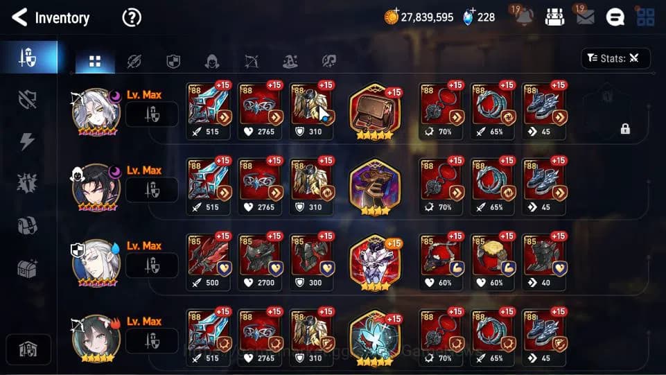 Epic Seven Accounts GLOBAL VERIF|New Era|8 ML(LOT Scales,BW Iseria,Zio image 11