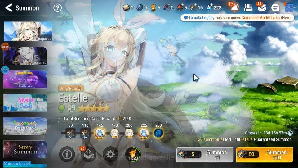 Epic Seven Accounts GLOBAL VERIF|New Era|8 ML(LOT Scales,BW Iseria,Zio image 14