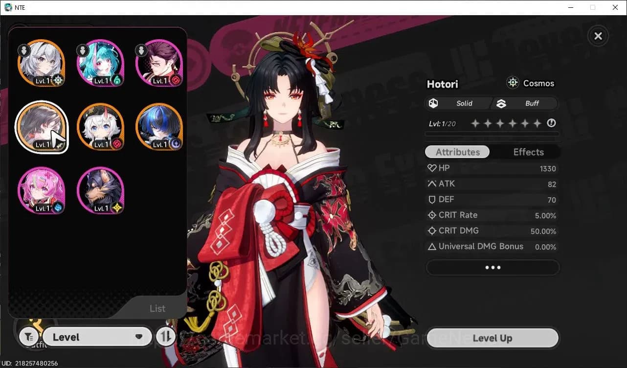 Neverness to Everness Accounts Global NA |HL 3| 3 SSR Hotori, Daffodil, Sakiri + image 1