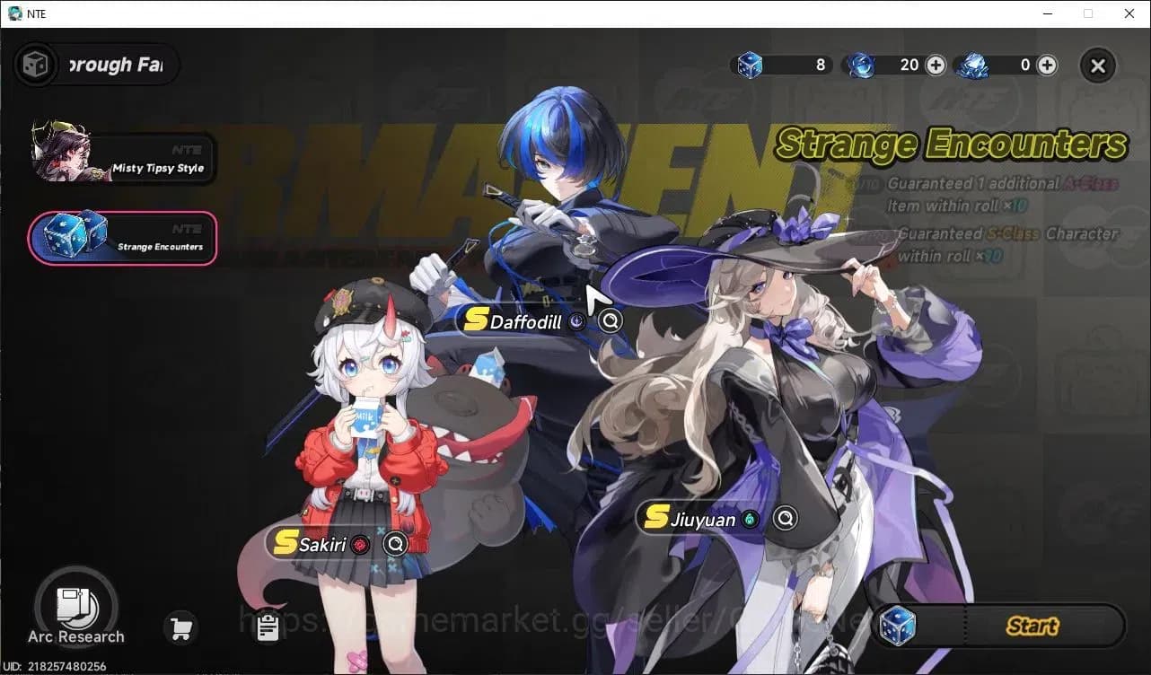 Neverness to Everness Accounts Global NA |HL 3| 3 SSR Hotori, Daffodil, Sakiri + image 6