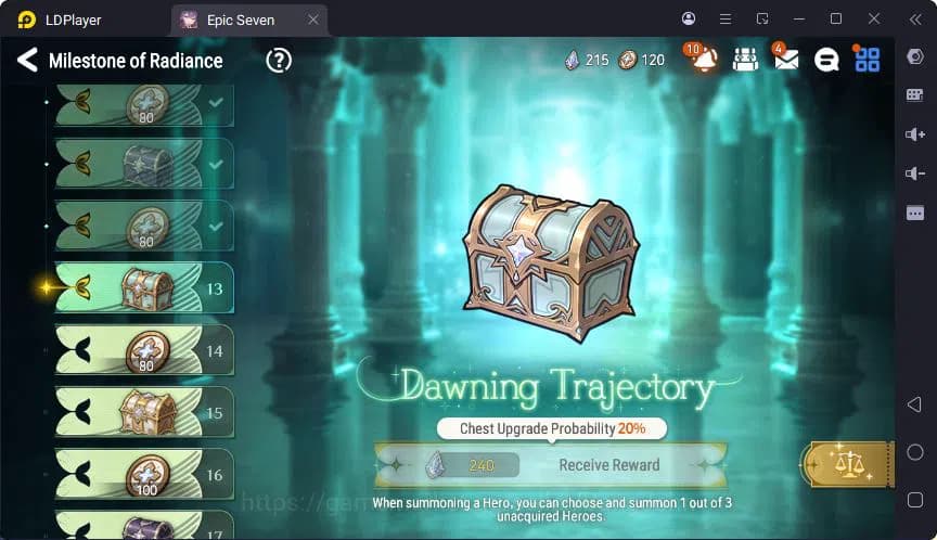 Epic Seven Accounts Global | Monarch Iseria | Fenne | Saria | Tieria | image 4