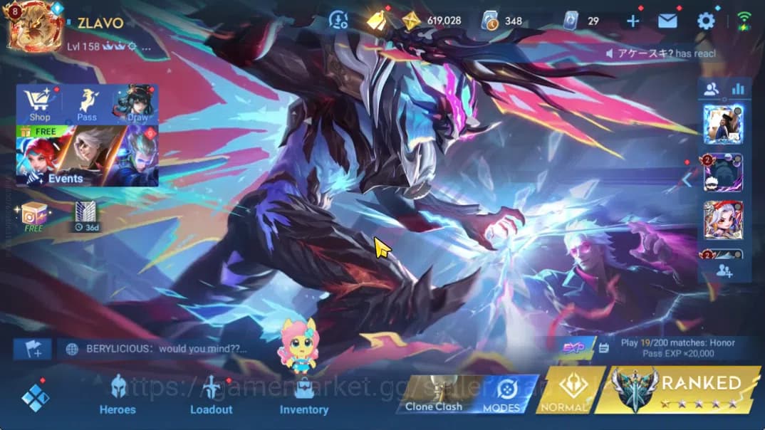 Honor of Kings Accounts Hero112 Skin311|Seiya(Mozi,Darma,HouYi),Ultraman,F image 1