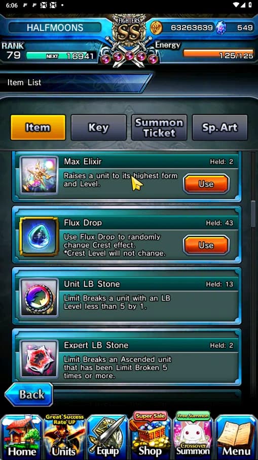 Grand Summoners Accounts GLOBAL | Ascend 18 |Sunraku , Isliid, Stark, Miyu image 3