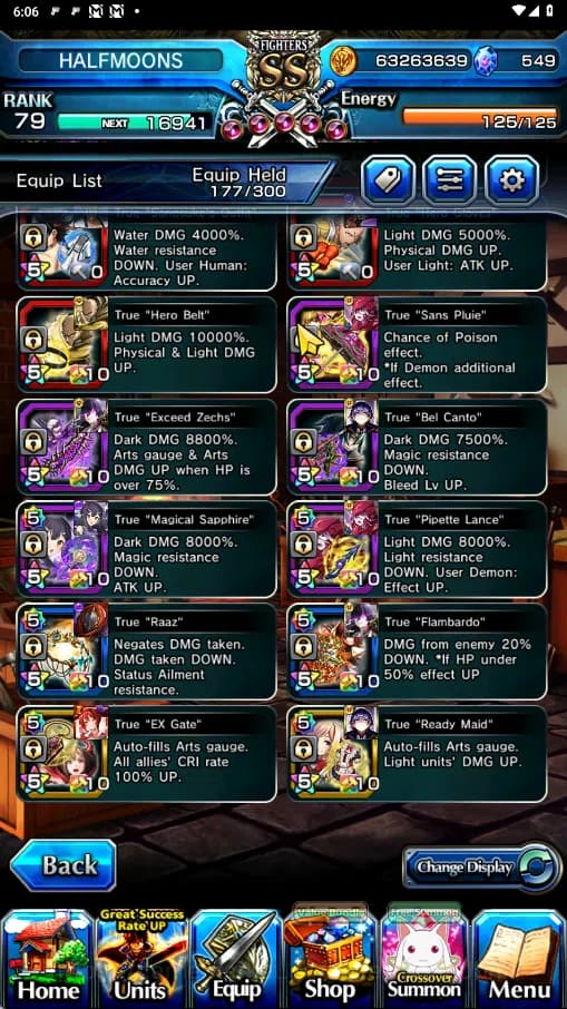 Grand Summoners Accounts GLOBAL | Ascend 18 |Sunraku , Isliid, Stark, Miyu image 7