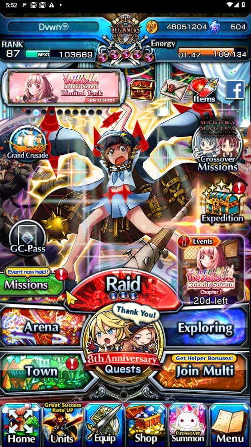 Grand Summoners Accounts GLOBAL | Ascend 14 | Houka TW, Mako TW, Fen,Summer image 1