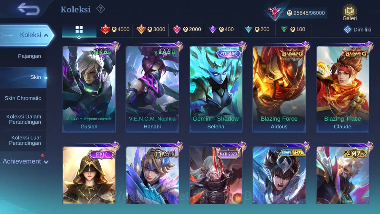 Mobile Legends: Bang Bang Accounts Hero 131 Skin 374 | Legend Johnson | Vessel Benede image 10