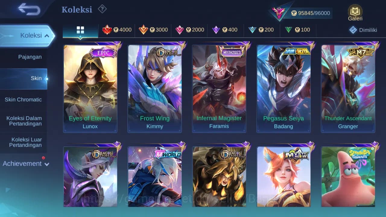 Mobile Legends: Bang Bang Accounts Hero 131 Skin 374 | Legend Johnson | Vessel Benede image 11