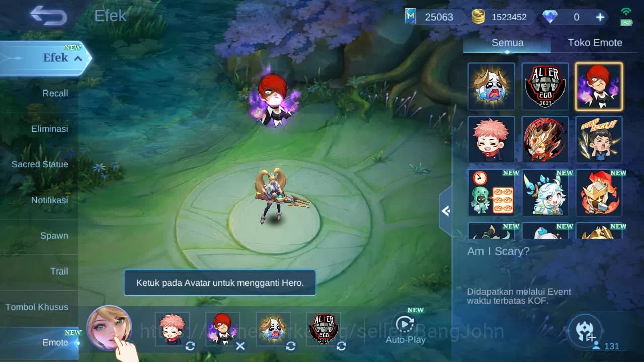 Mobile Legends: Bang Bang Accounts Hero 131 Skin 374 | Legend Johnson | Vessel Benede image 15
