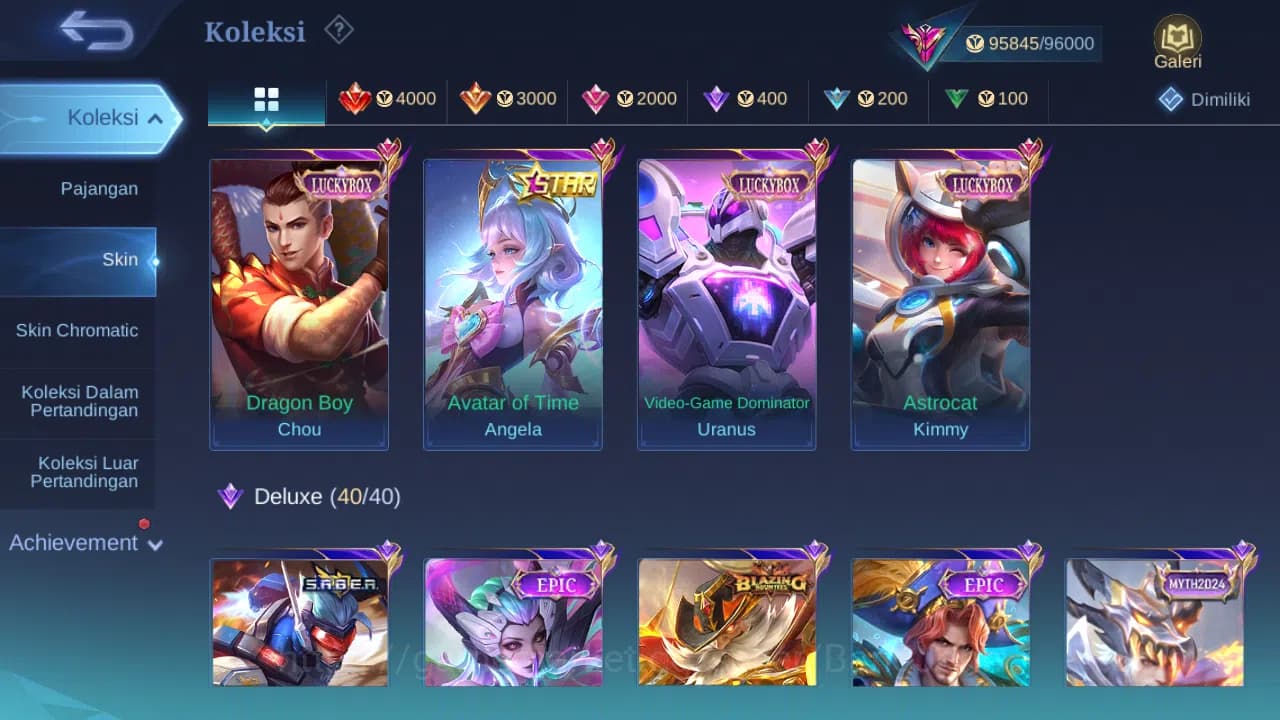 Mobile Legends: Bang Bang Accounts Hero 131 Skin 374 | Legend Johnson | Vessel Benede image 4