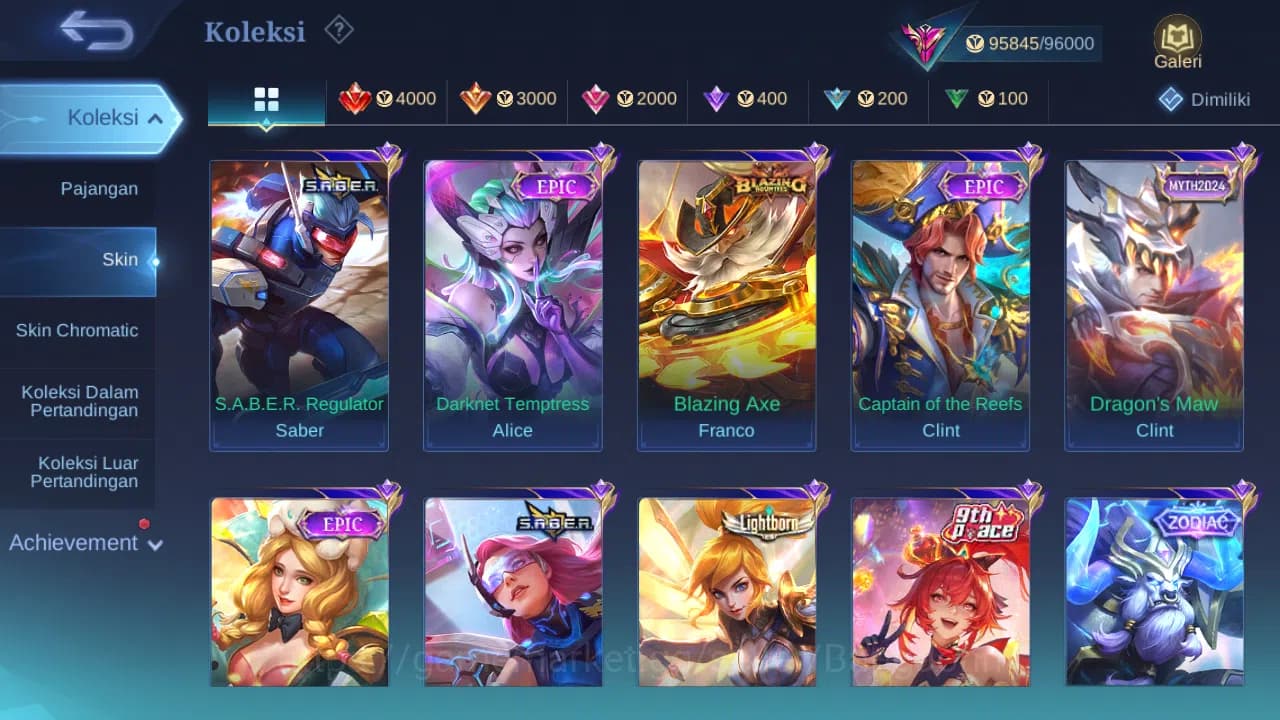 Mobile Legends: Bang Bang Accounts Hero 131 Skin 374 | Legend Johnson | Vessel Benede image 5