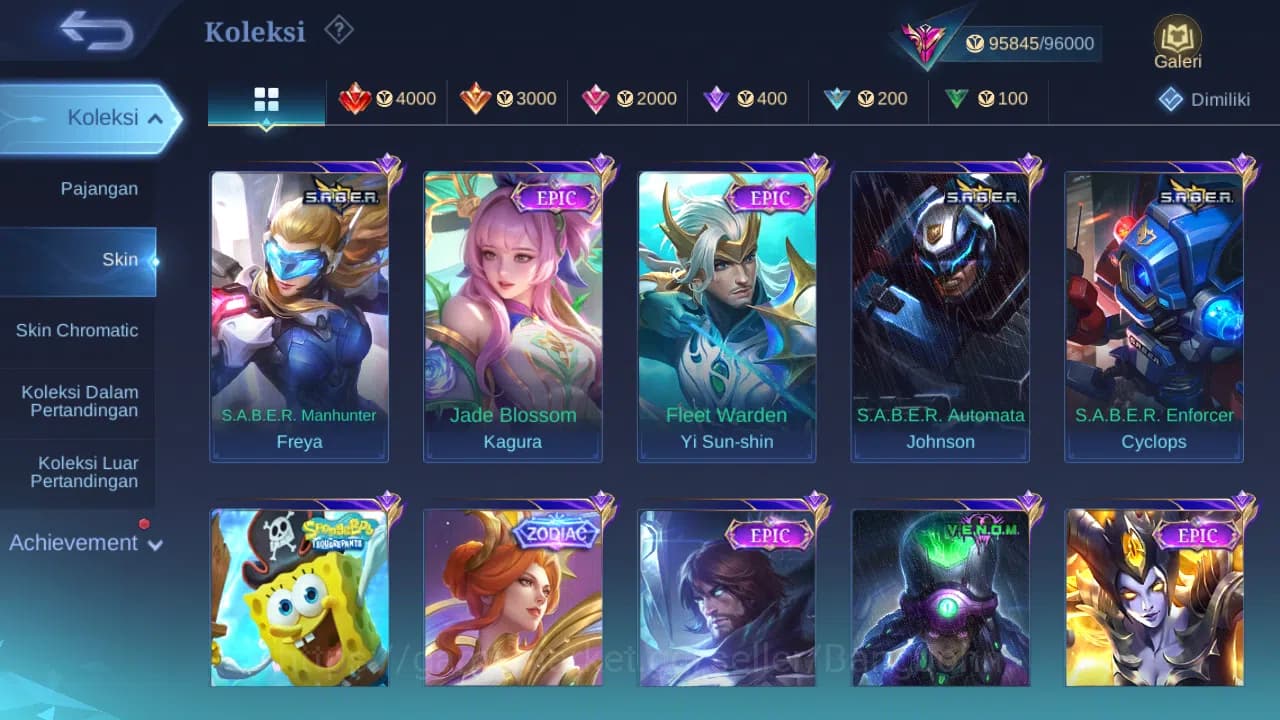 Mobile Legends: Bang Bang Accounts Hero 131 Skin 374 | Legend Johnson | Vessel Benede image 7
