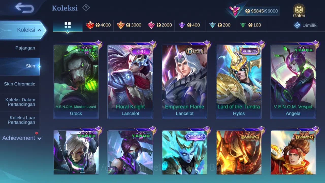 Mobile Legends: Bang Bang Accounts Hero 131 Skin 374 | Legend Johnson | Vessel Benede image 9