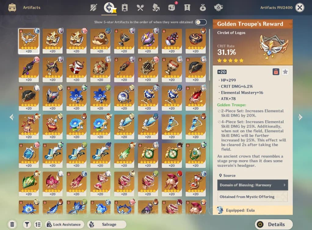 Genshin Impact Accounts ASIA|AR56|9Limited+3(*5WEP)|Neuvillette,Escoffier, image 11