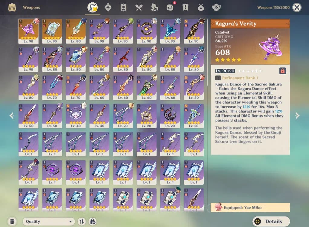 Genshin Impact Accounts ASIA|AR56|9Limited+3(*5WEP)|Neuvillette,Escoffier, image 12