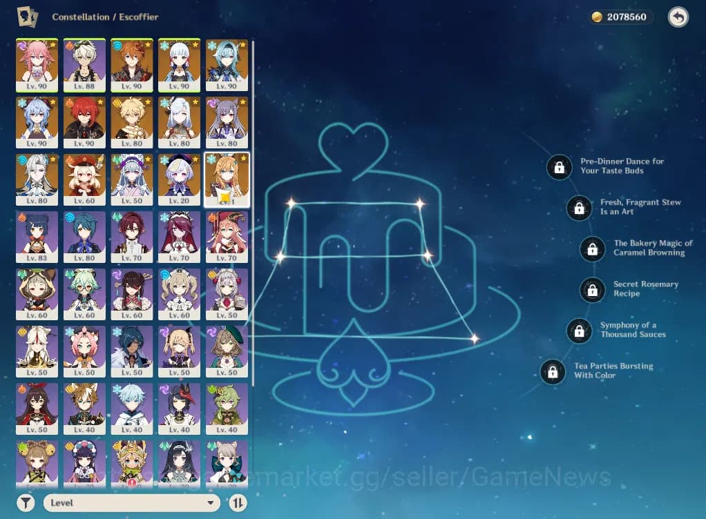 Genshin Impact Accounts ASIA|AR56|9Limited+3(*5WEP)|Neuvillette,Escoffier, image 13