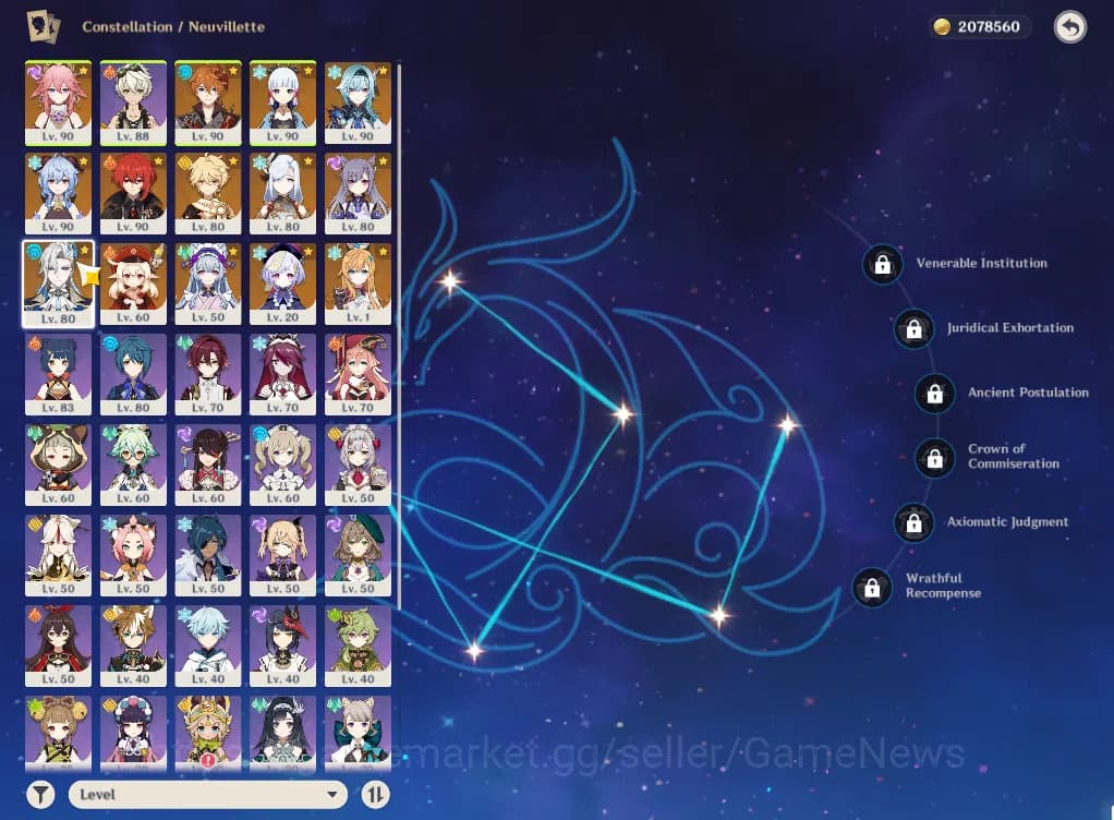 Genshin Impact Accounts ASIA|AR56|9Limited+3(*5WEP)|Neuvillette,Escoffier, image 14