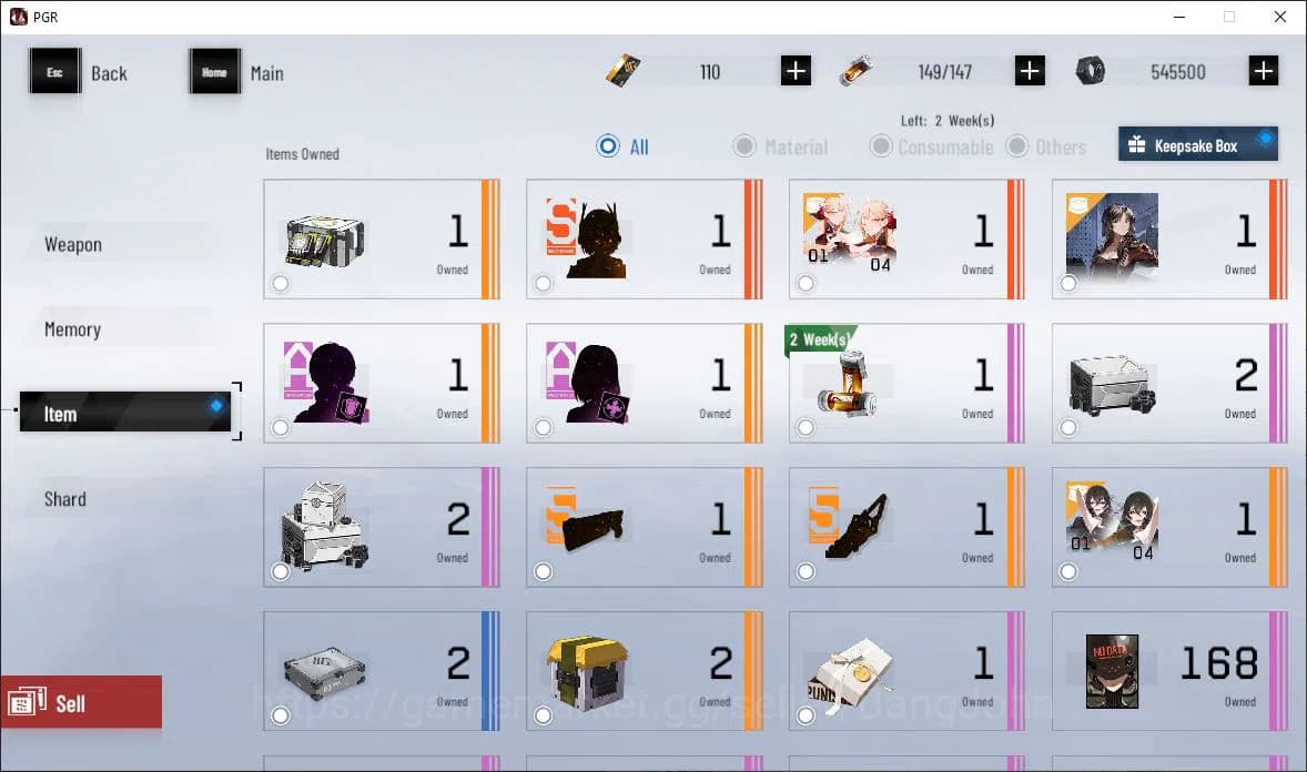 Punishing: Gray Raven Accounts EUROPE|Lv 48 | [S Nirvantia,S Crepuscule,S LuciaCW image 6