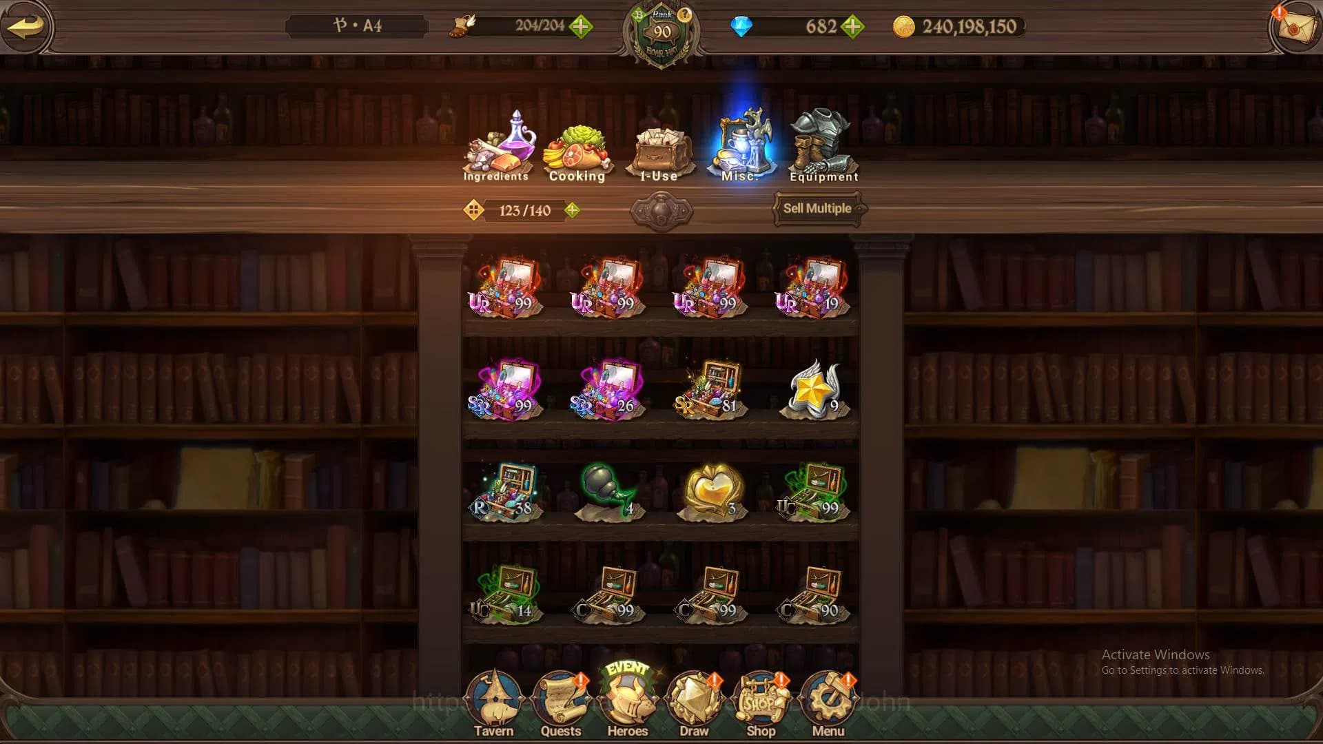 The Seven Deadly Sins: Grand Cross Accounts ASIA|793k CC|DM 682|1LR ELizabeth|UR Sabunak, Demo image 7
