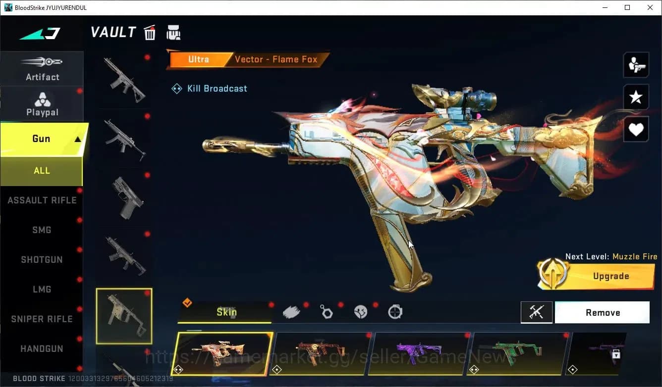 Blood Strike Accounts Asia|ETERNAL Lv2 M82-PumpkinKnight+MELEE SCYTHE Lu image 8
