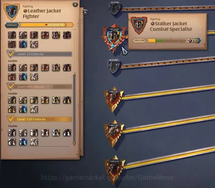 Albion Online Accounts ASIA|285M Total Fame|5 WP Lv 100 [4 Nature Stf Tre image 11