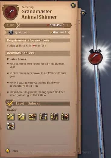 Albion Online Accounts ASIA|285M Total Fame|5 WP Lv 100 [4 Nature Stf Tre image 3