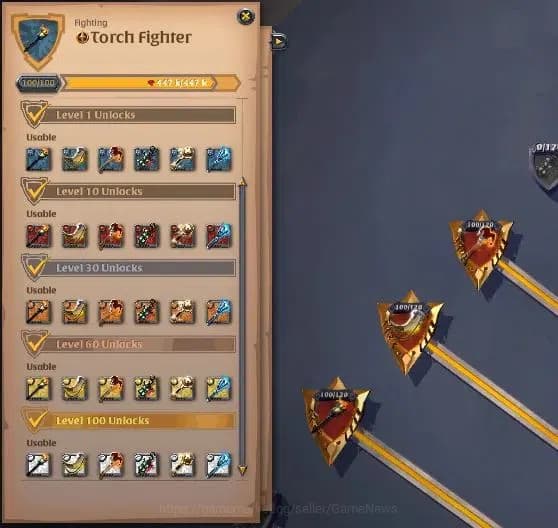 Albion Online Accounts ASIA|285M Total Fame|5 WP Lv 100 [4 Nature Stf Tre image 7