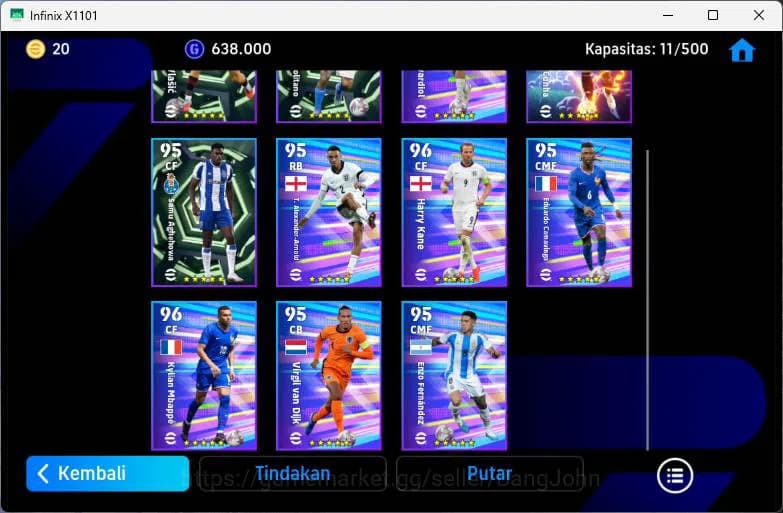 eFootball Accounts ANDROID|PW 2976|Dimitar Berbatov + Wesley Sneijder image 2