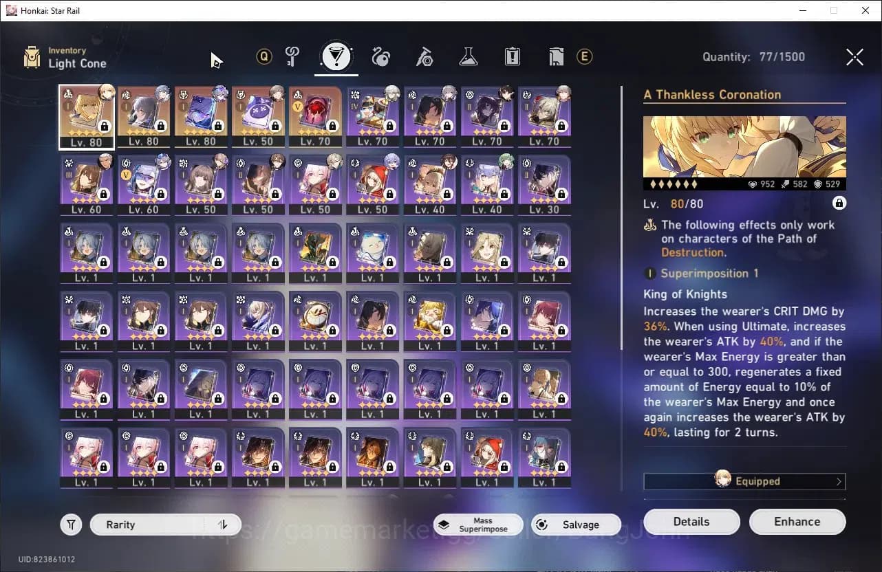 Honkai Star Rail Accounts ASIA | TL62 | Silver Wolf LV.999,Huohuo,Archer,Jin image 10