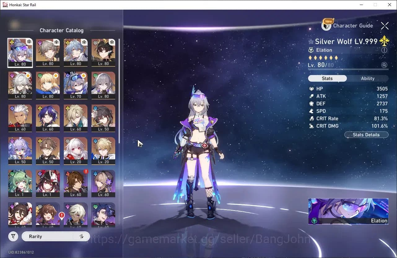 Honkai Star Rail Accounts ASIA | TL62 | Silver Wolf LV.999,Huohuo,Archer,Jin image 12