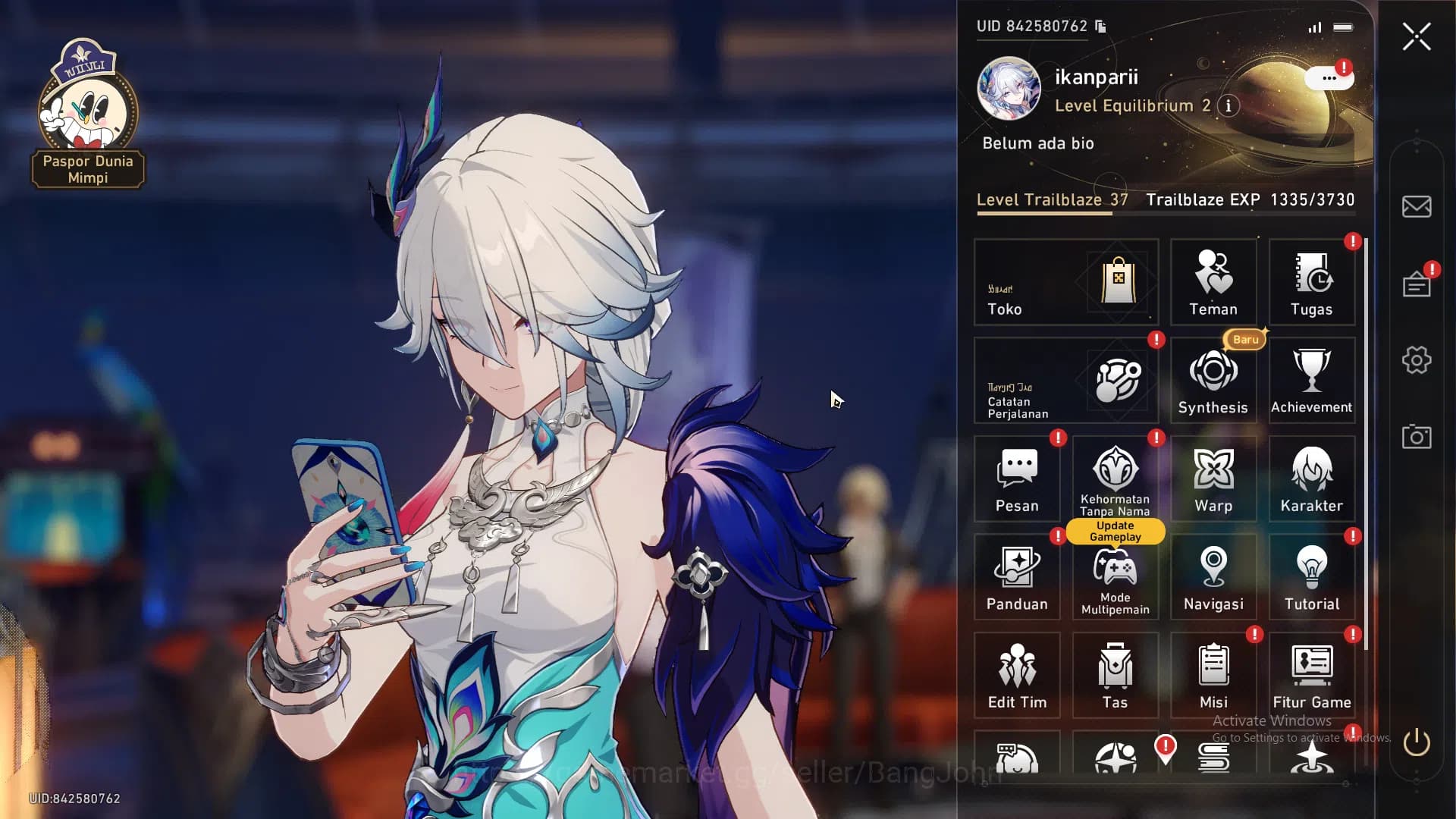 Honkai Star Rail Accounts ASIA|TL 37|4 limit|Yao Guang,Kafka,DanHeng PT,Ruan image 1