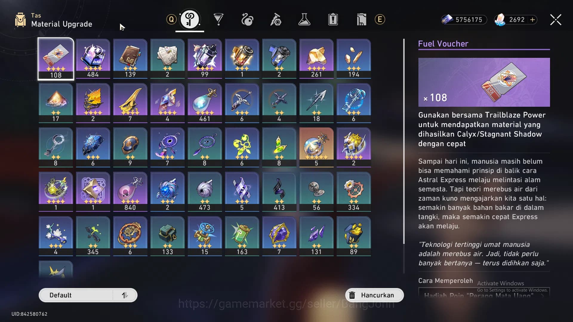 Honkai Star Rail Accounts ASIA|TL 37|4 limit|Yao Guang,Kafka,DanHeng PT,Ruan image 10